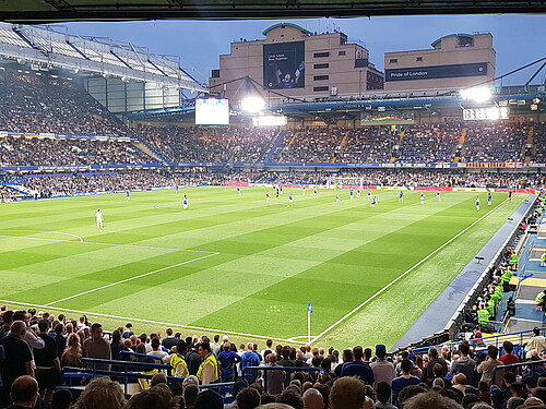 Stadion des FC Chelsea London